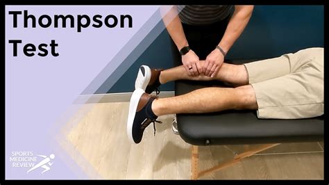 achilles muscle tear test|thompson test positive or negative.